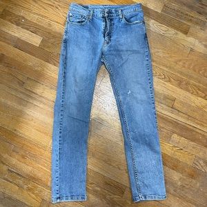 Levi blue slim jeans 33Wx32L